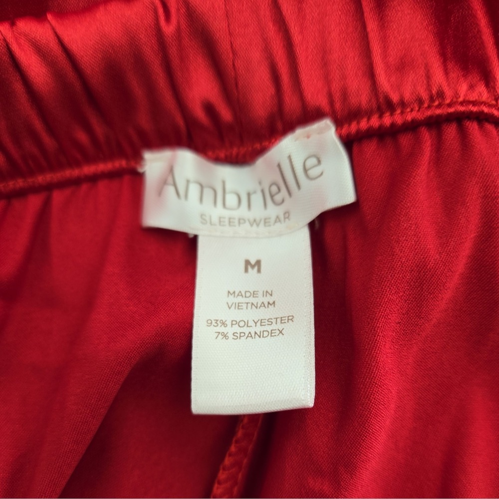 Ambrielle Women's Red Sleepwear 2pc Pajama Set . Size XXL - Picture 7 of 8